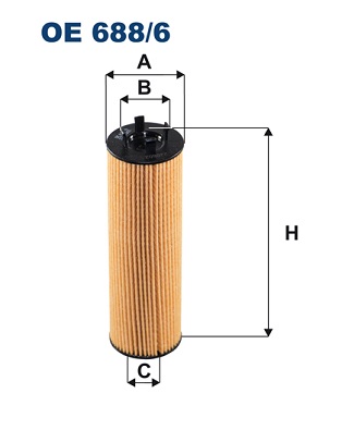 Filter olja VAG 05L115562A FILTRON OE688-6