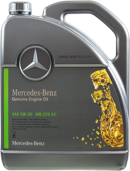 MOTORNO OLJE MERCEDES 5W-30 MB229.52 5L