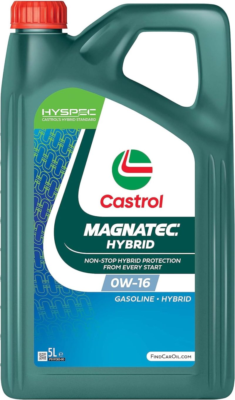 Motorno olje Castrol 0W-16 Hybrid 5L