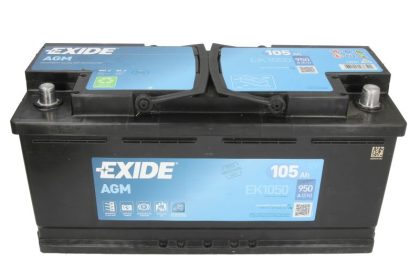 AKUMULATOR EXIDE 105AH START&STOP AGM EK1050