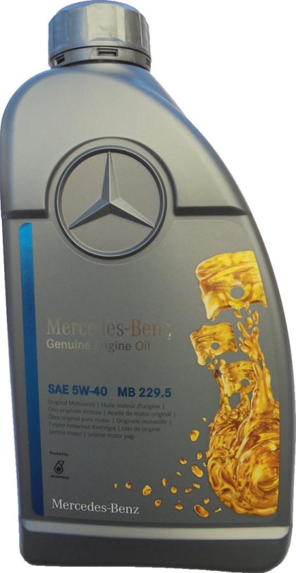 MOTORNO OLJE MERCEDES 5W-40 1L MB229.5