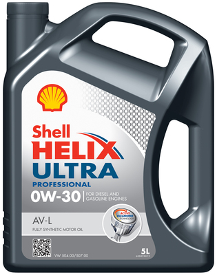 Motorno olje SHELL ULTRA-AV 5L 0W-30